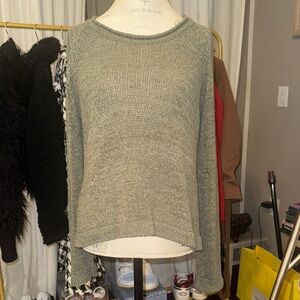 Cyrus Women's Olive Green Knit Sweater Longsleeve Shirt Medium